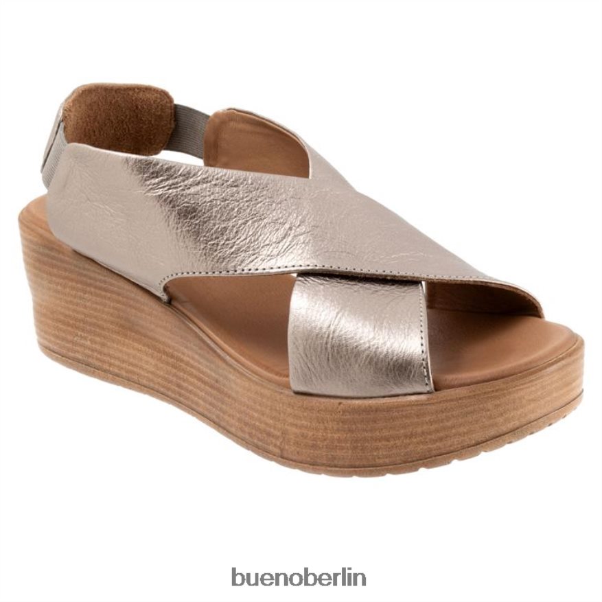 Bueno Footwear Naomi L08J288 Absätze Taupe-Metallic Frauen