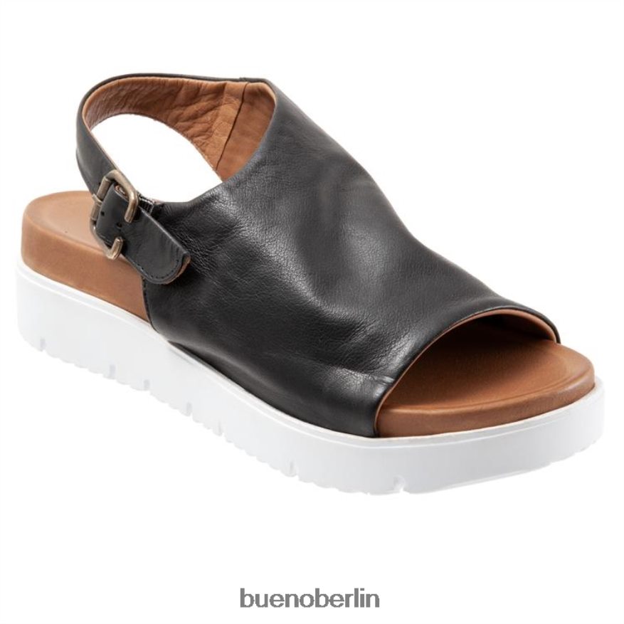 Bueno Footwear Sommer L08J362 Sandalen Schwarz Frauen