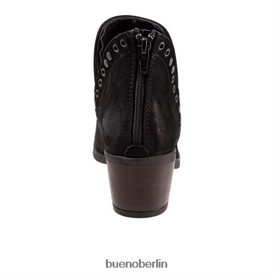 Bueno Footwear Cora L08J37 Stiefel schwarzes Nubuk Frauen