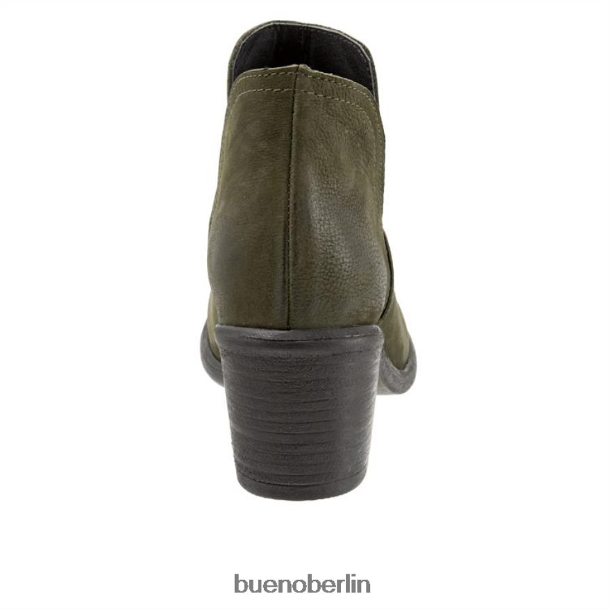 Bueno Footwear Dylan L08J90 Stiefel Armeegrünes Nubuk Frauen