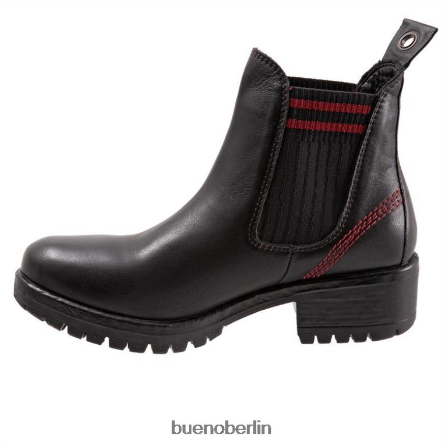 Bueno Footwear Florida L08J83 Stiefel schwarz rot gestrickt Frauen