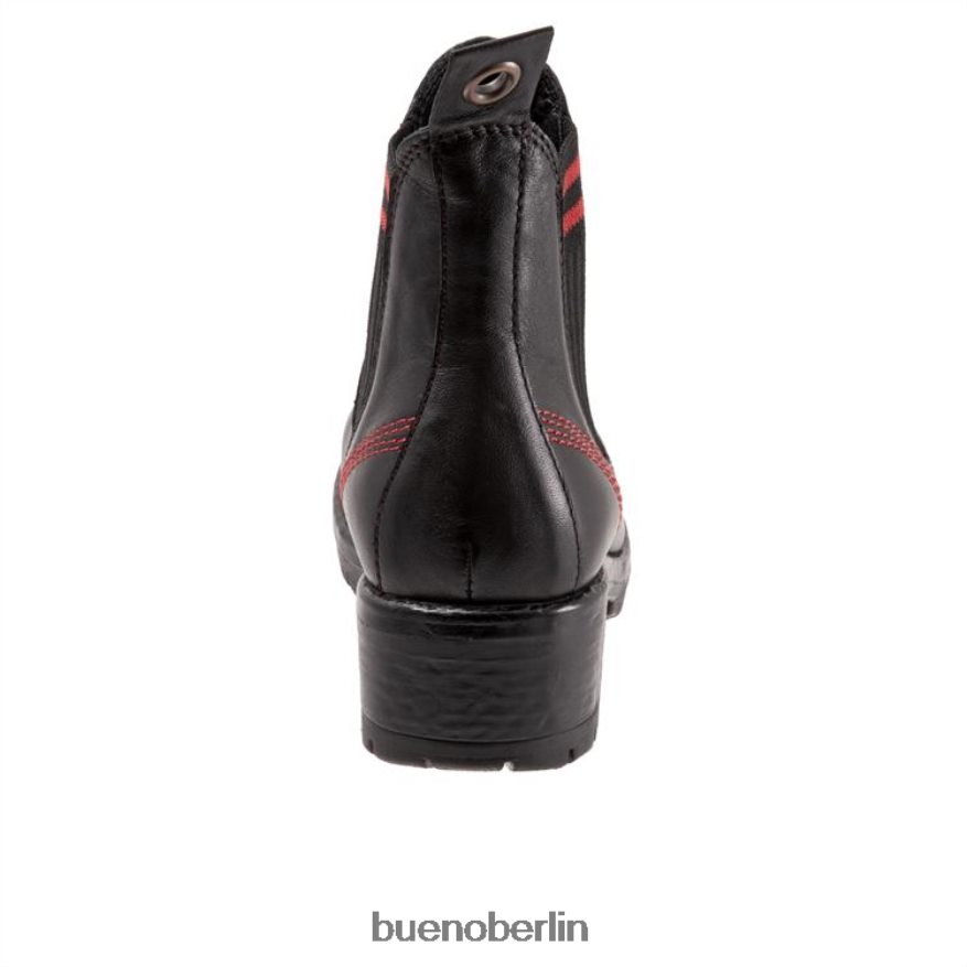 Bueno Footwear Florida L08J83 Stiefel schwarz rot gestrickt Frauen