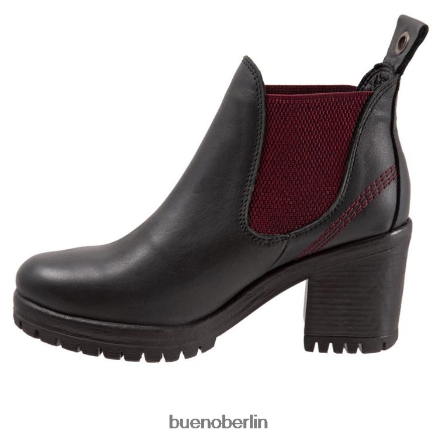 Bueno Footwear Flug L08J53 Stiefel schwarzes Bordeaux Frauen