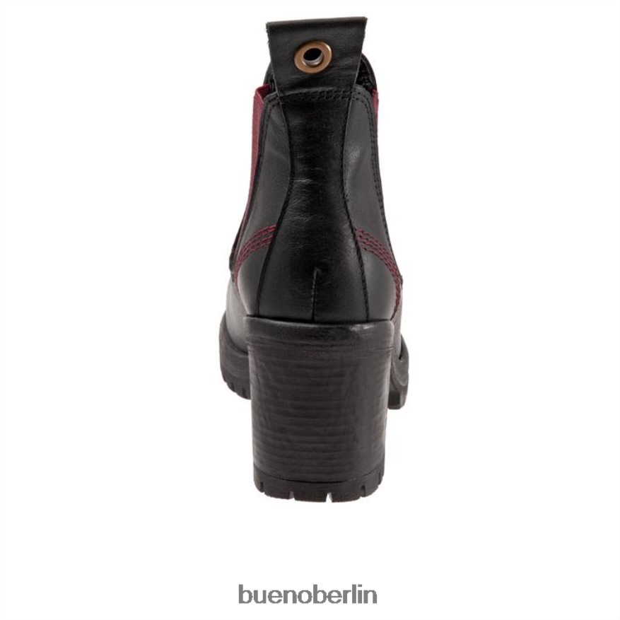 Bueno Footwear Flug L08J53 Stiefel schwarzes Bordeaux Frauen
