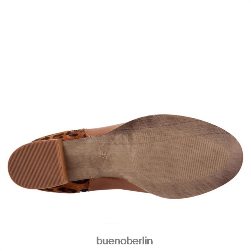 Bueno Footwear Jenna L08J7 Stiefel Walnussleopard Frauen