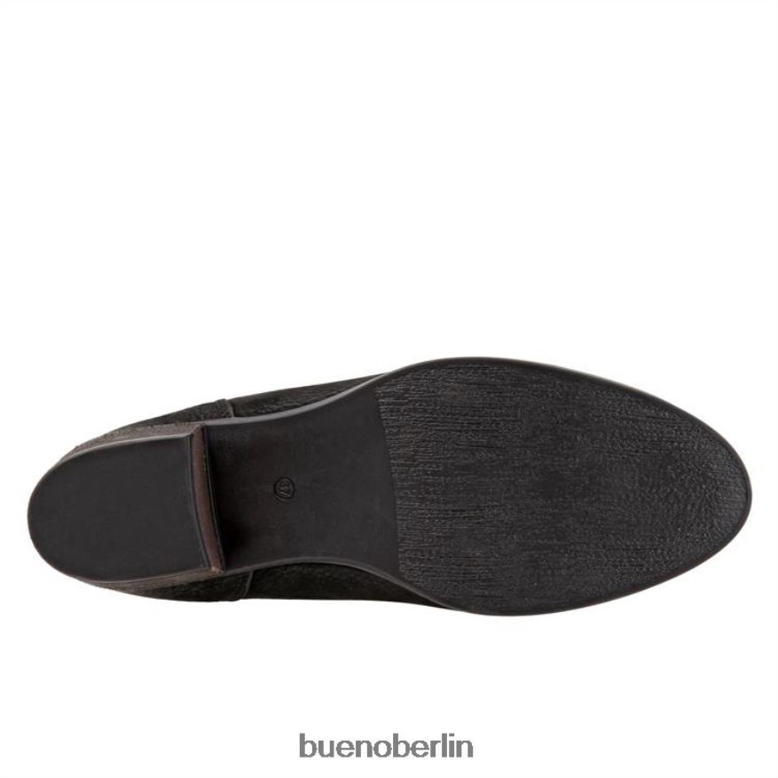 Bueno Footwear Keri L08J74 Stiefel schwarzes Nubuk Frauen