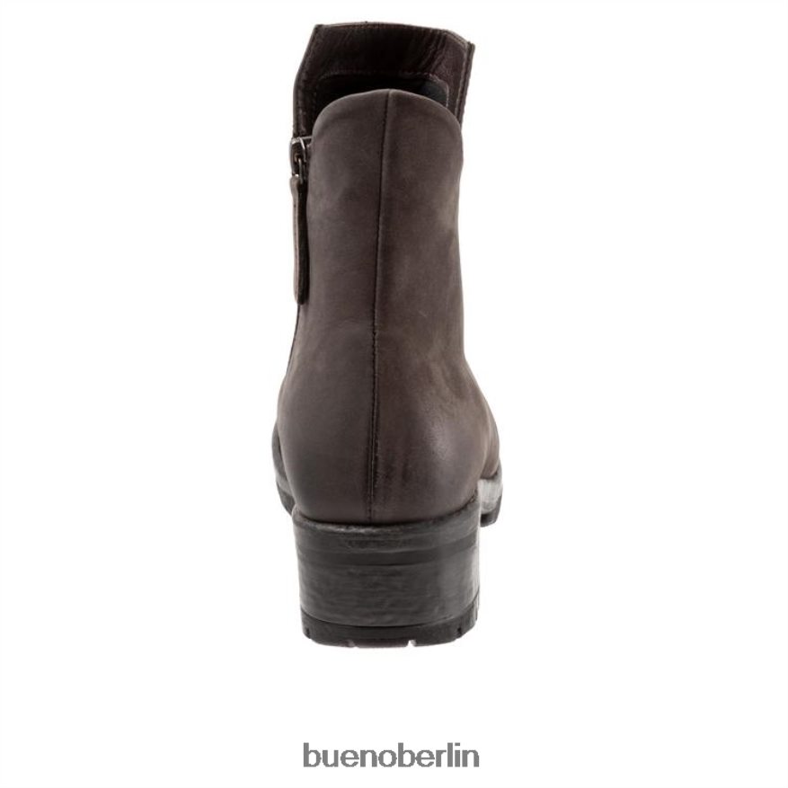 Bueno Footwear Schmiede L08J46 Stiefel graues Nubuk Frauen