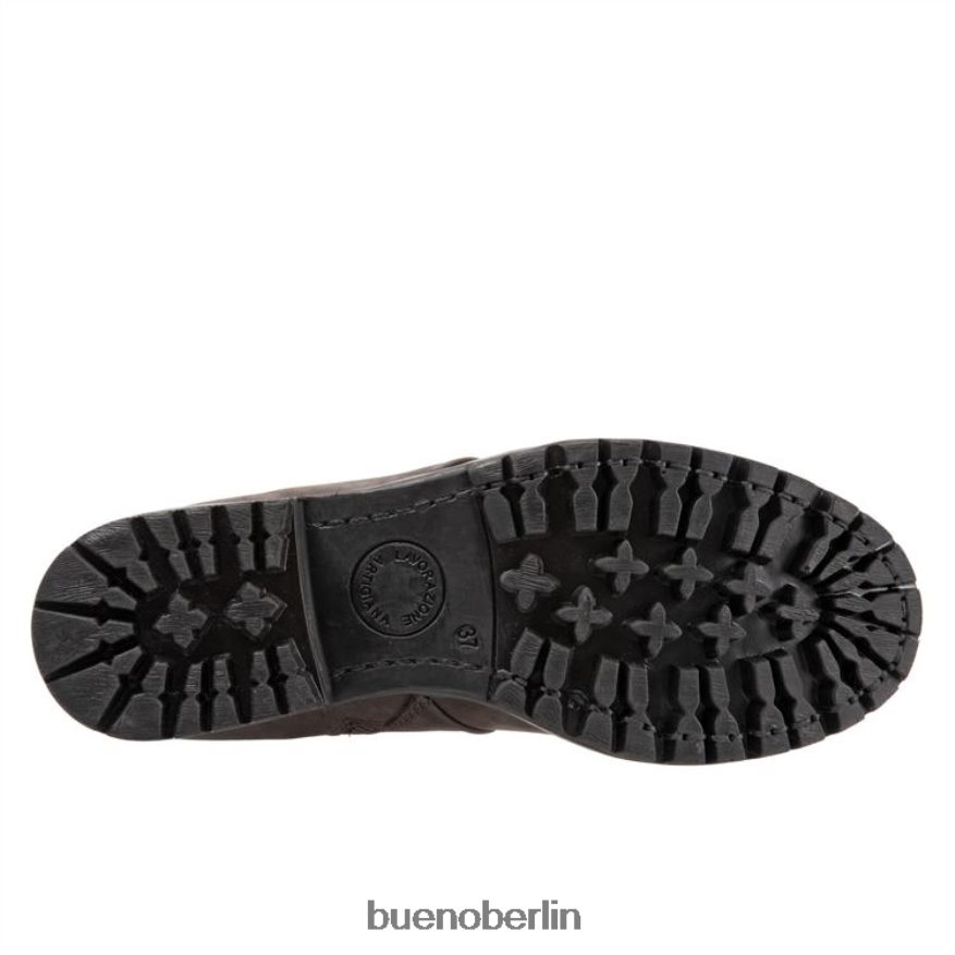Bueno Footwear Schmiede L08J46 Stiefel graues Nubuk Frauen