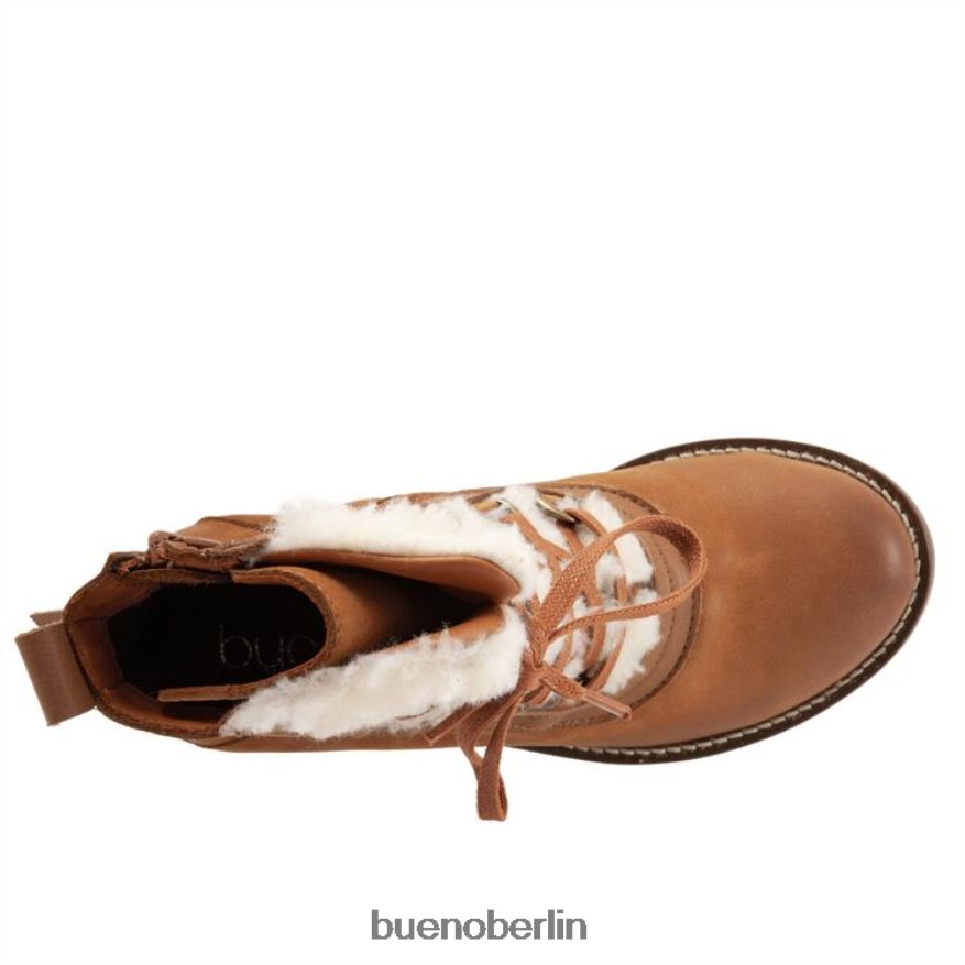 Bueno Footwear Teddy L08J79 Stiefel Tabak-Nubuk Frauen