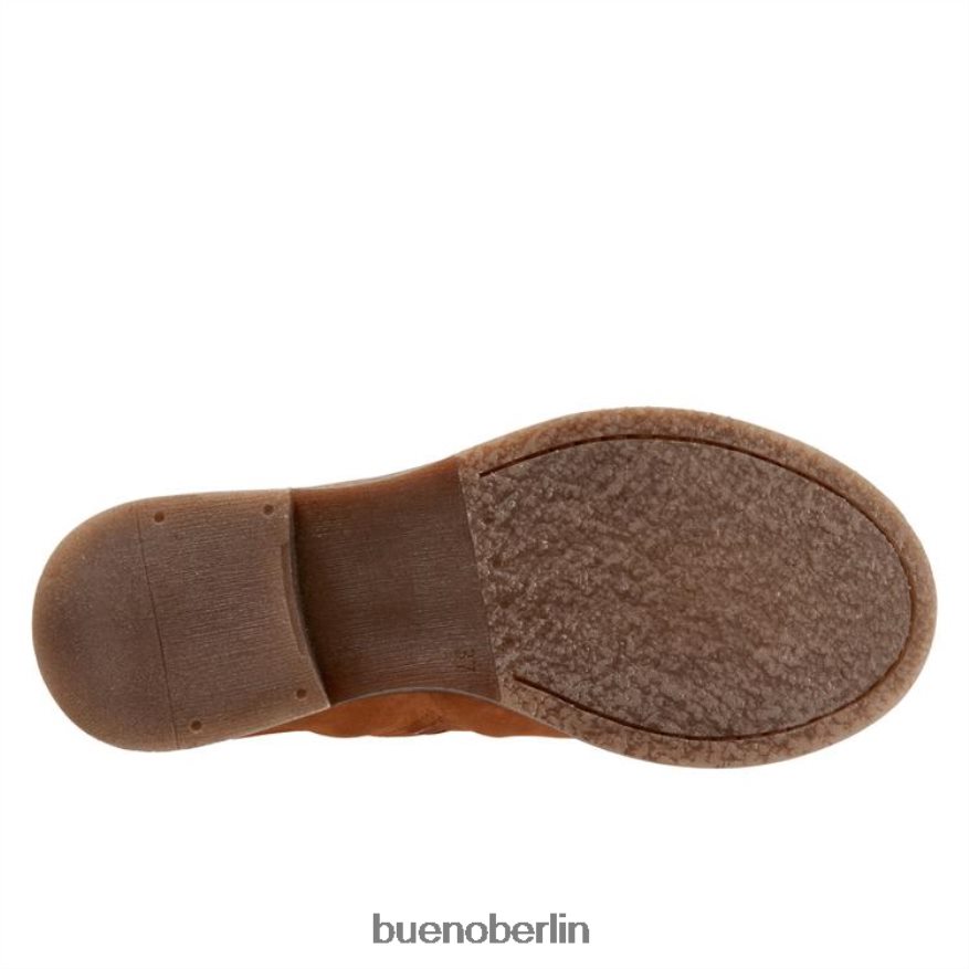 Bueno Footwear Teddy L08J79 Stiefel Tabak-Nubuk Frauen