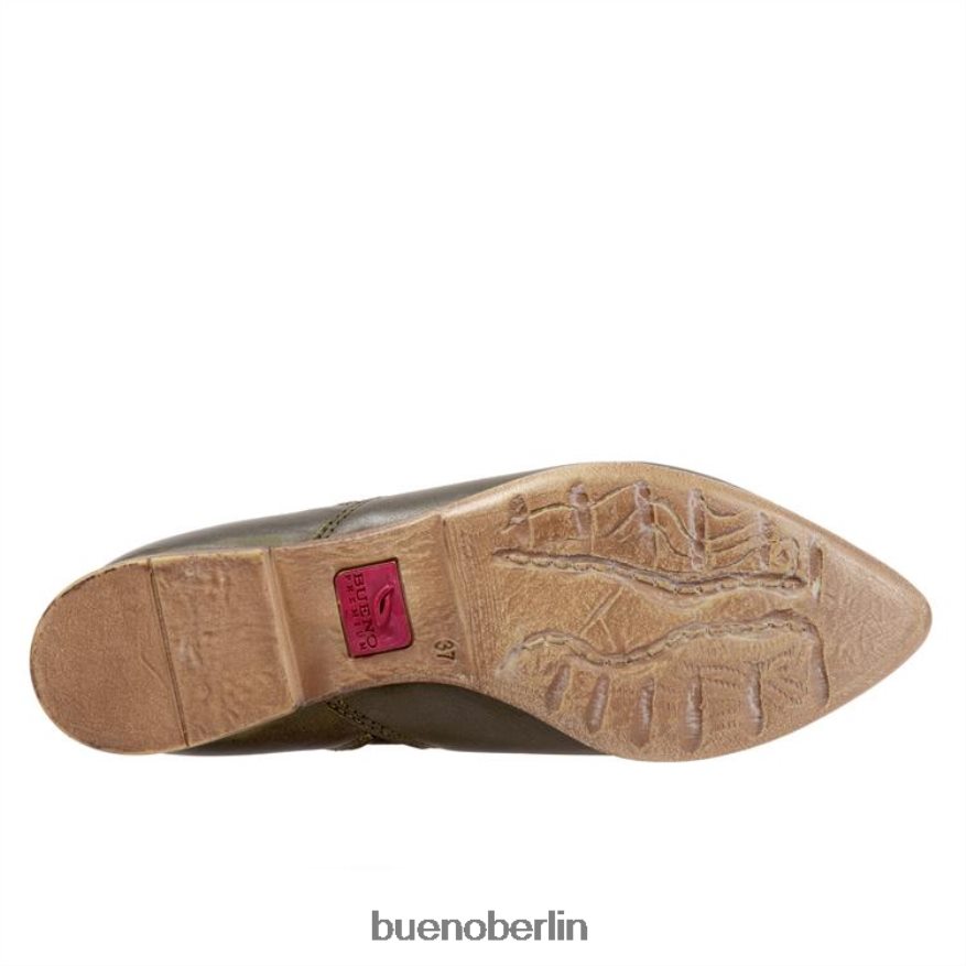 Bueno Footwear Vicki L08J10 Stiefel dunkelgrün Frauen