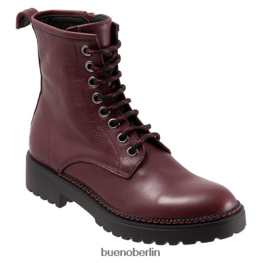 Bueno Footwear bestimmen L08J3 Stiefel Merlot Frauen