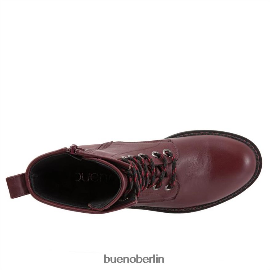 Bueno Footwear bestimmen L08J3 Stiefel Merlot Frauen