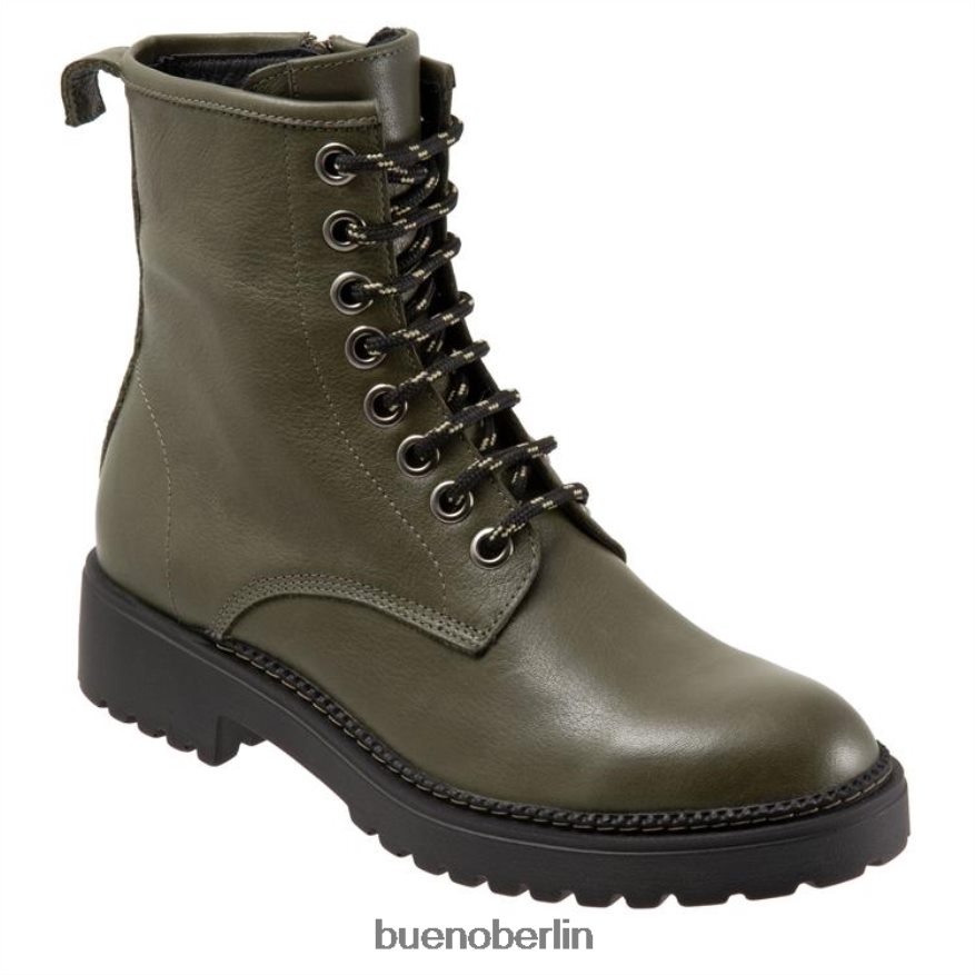 Bueno Footwear bestimmen L08J5 Stiefel grünes Khaki Frauen