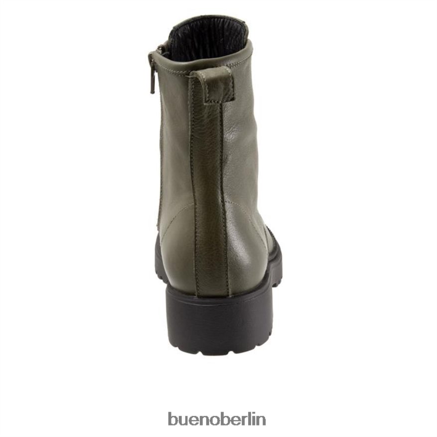 Bueno Footwear bestimmen L08J5 Stiefel grünes Khaki Frauen