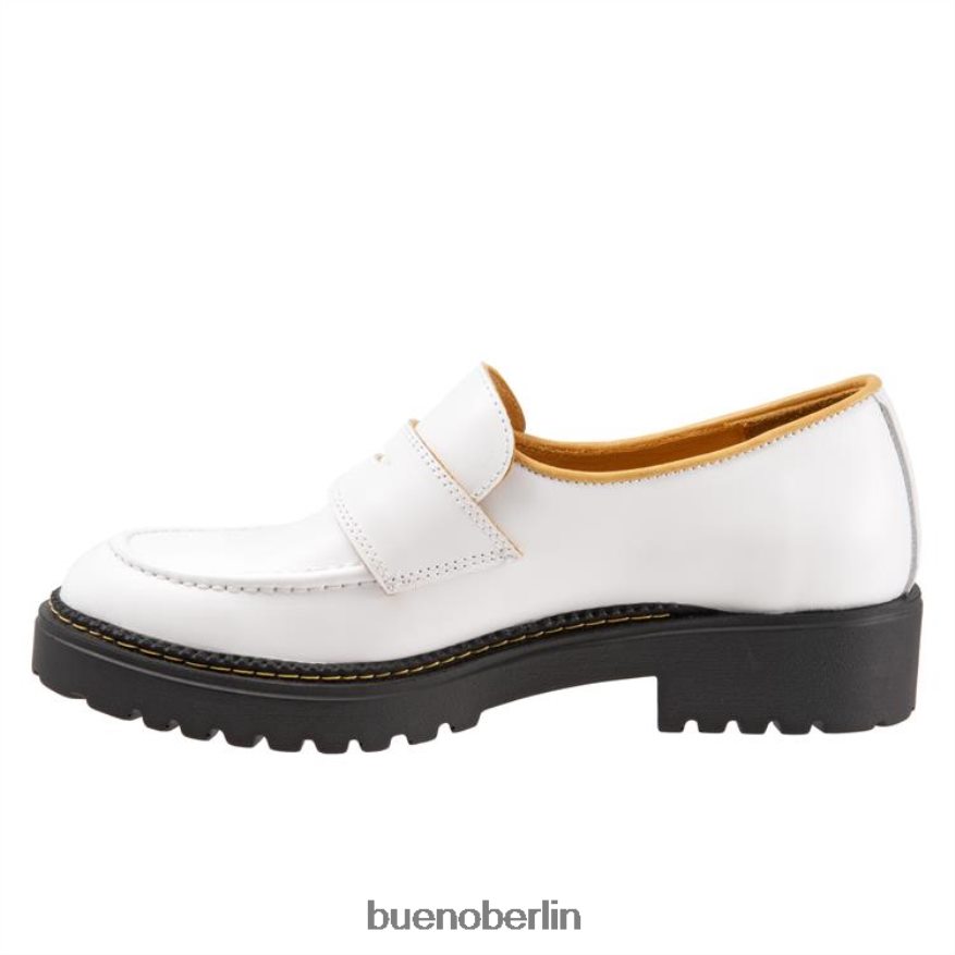 Bueno Footwear della L08J70 Stiefel Weiß Frauen