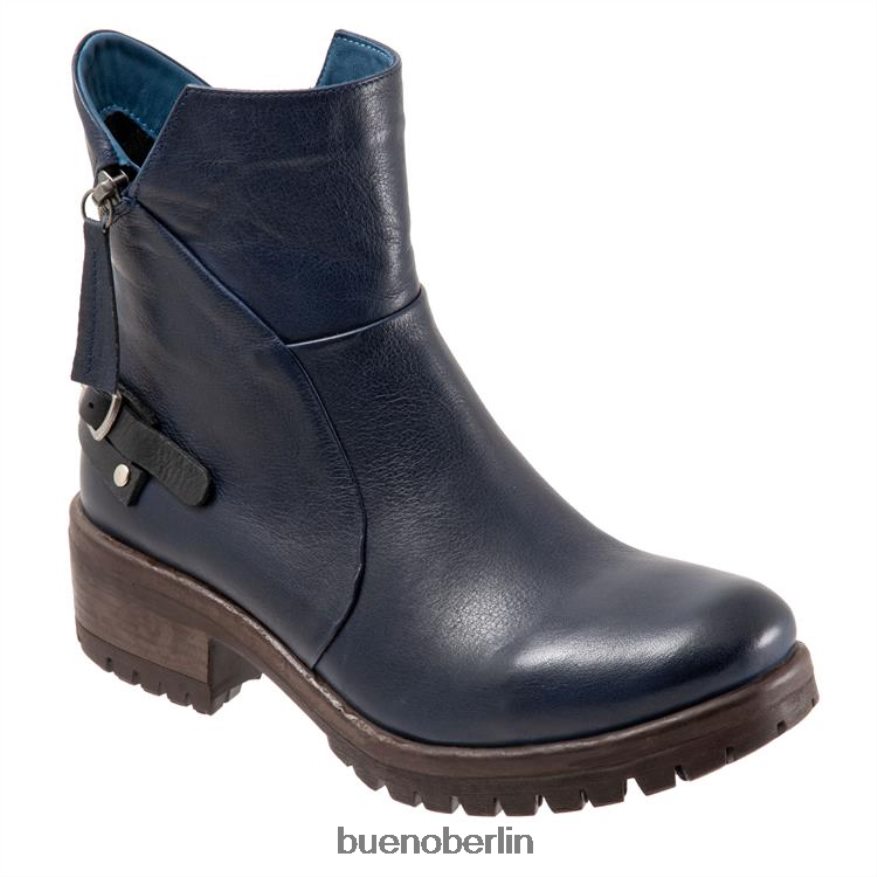 Bueno Footwear fallen auf L08J25 Stiefel Marine Frauen