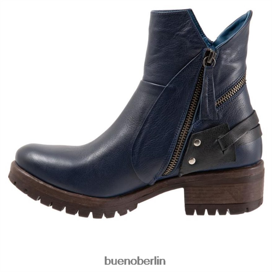 Bueno Footwear fallen auf L08J25 Stiefel Marine Frauen