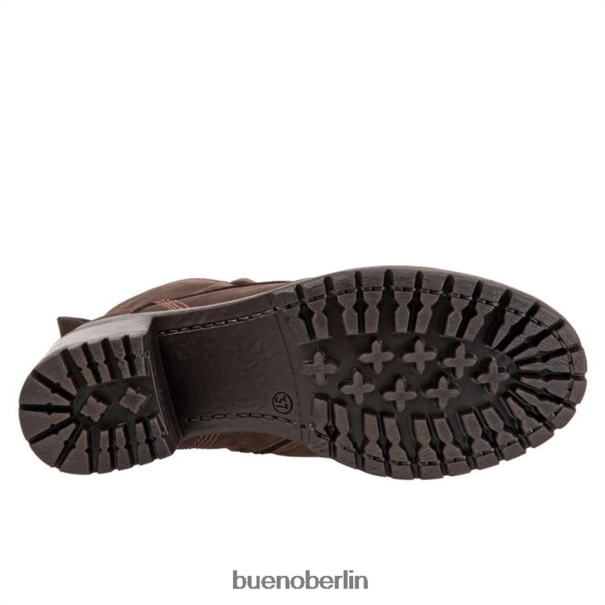 Bueno Footwear felix L08J40 Stiefel braunes Nubuk Frauen