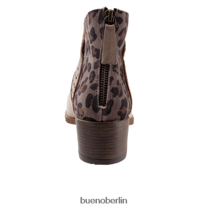 Bueno Footwear loni L08J21 Stiefel grauer Leopard Frauen