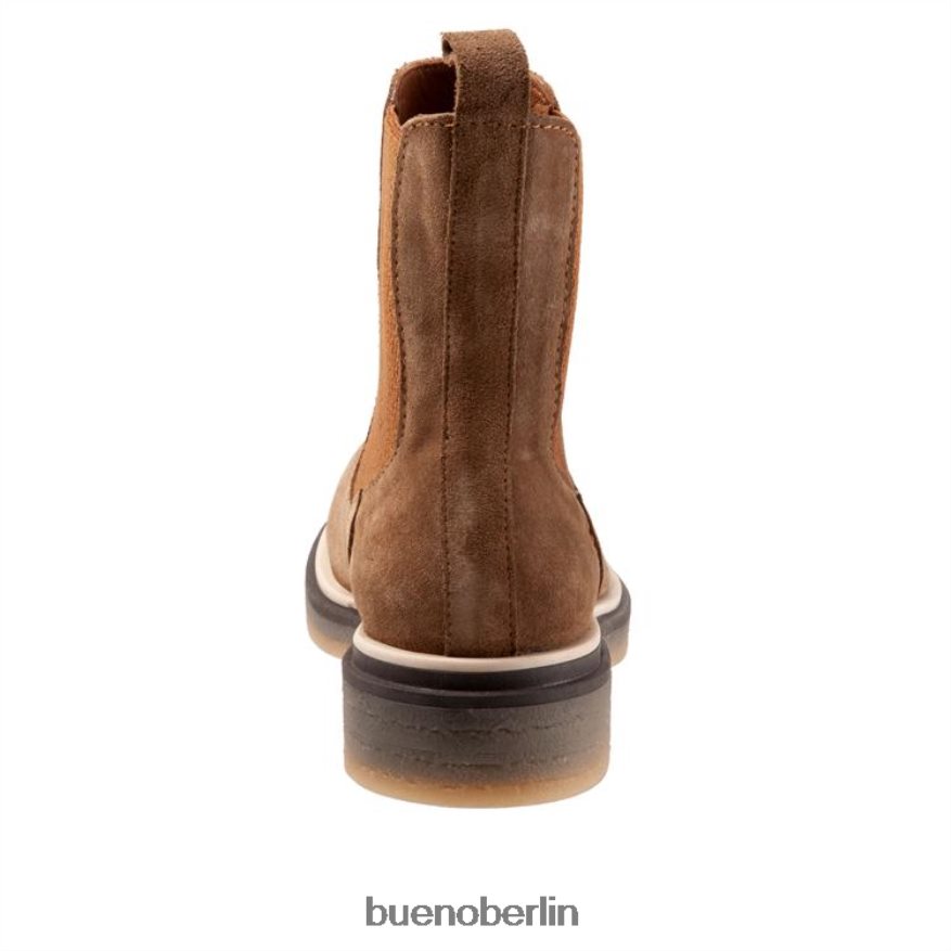 Bueno Footwear wanda L08J11 Stiefel tabakfarbenes Wildleder Frauen