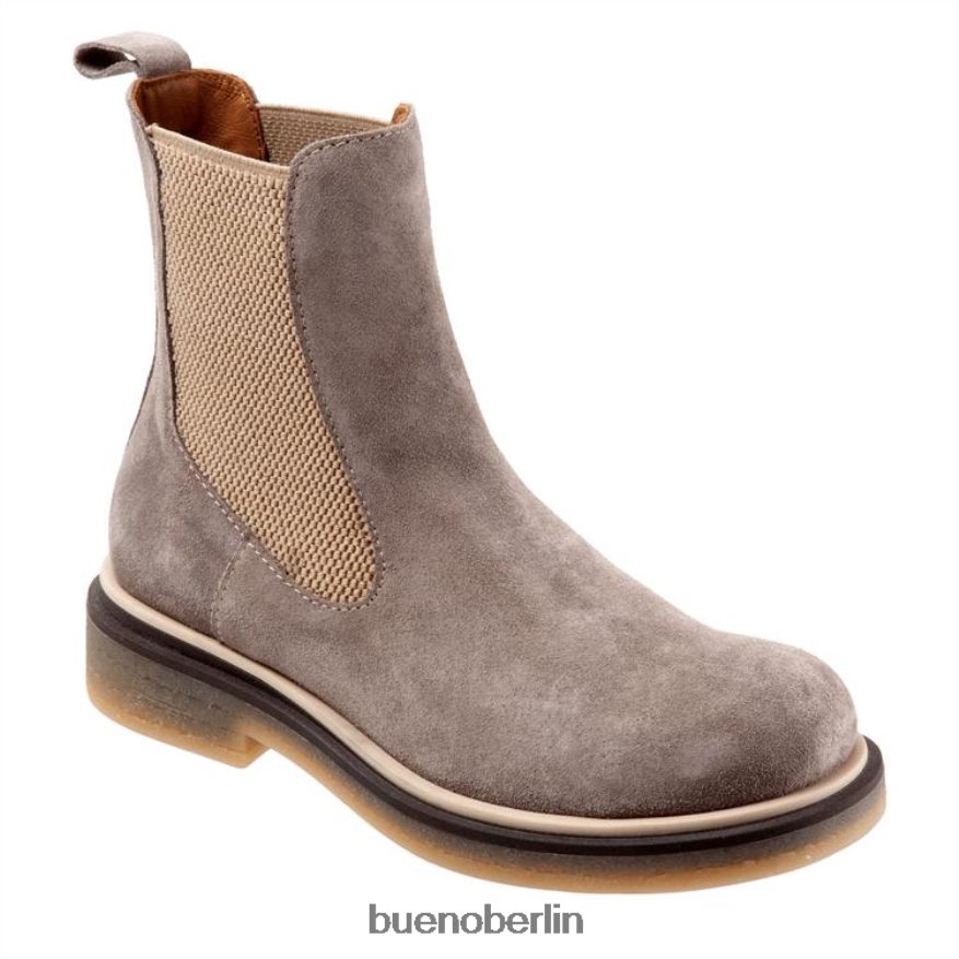 Bueno Footwear wanda L08J13 Stiefel Taupefarbenes Wildleder Frauen