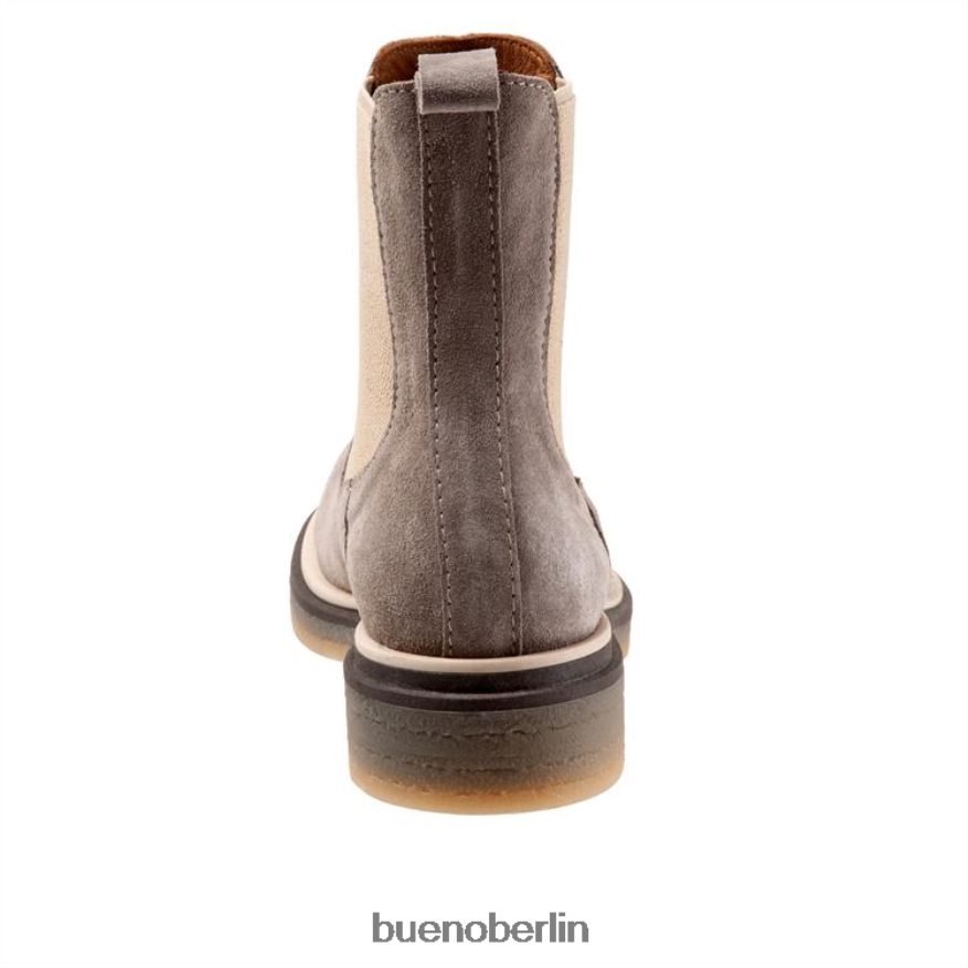 Bueno Footwear wanda L08J13 Stiefel Taupefarbenes Wildleder Frauen