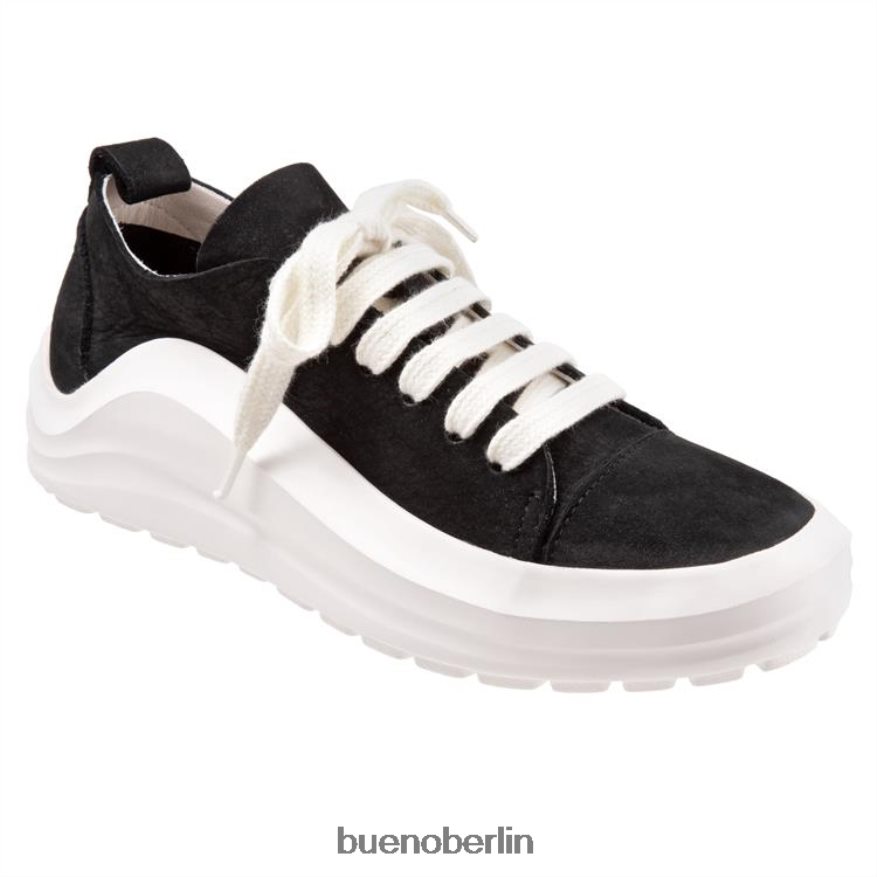 Bueno Footwear Gerücht L08J401 Turnschuhe schwarzes Nubuk Frauen