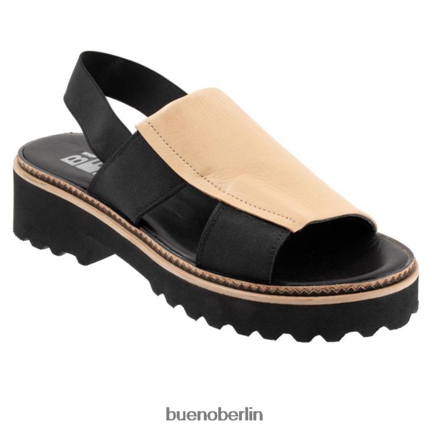 Bueno Footwear Amy L08J211 Wohnungen leicht gebräunt Frauen