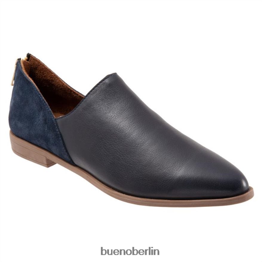 Bueno Footwear Beau L08J185 Wohnungen Marine Frauen