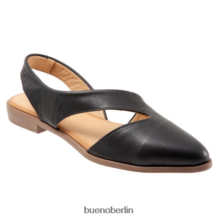 Bueno Footwear Bianca L08J142 Wohnungen Schwarz Frauen