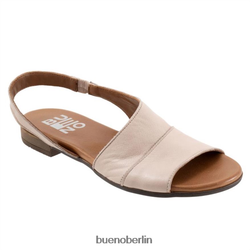 Bueno Footwear Bräunen L08J105 Wohnungen hellgrau Frauen