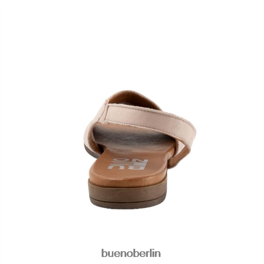 Bueno Footwear Bräunen L08J105 Wohnungen hellgrau Frauen