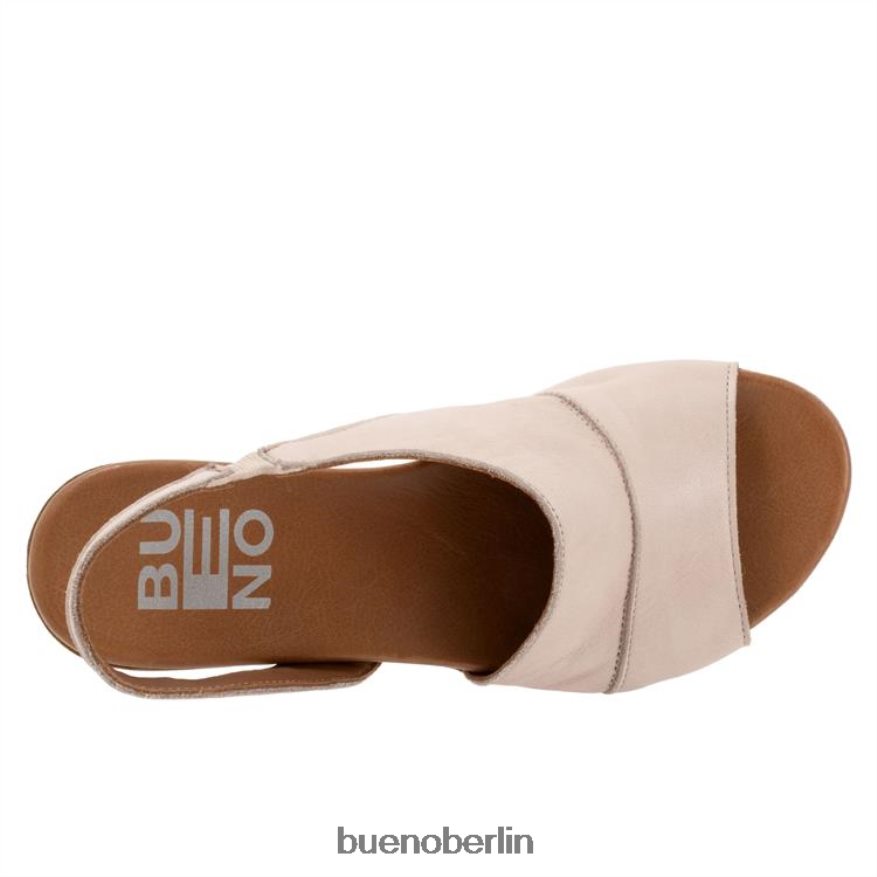 Bueno Footwear Bräunen L08J105 Wohnungen hellgrau Frauen