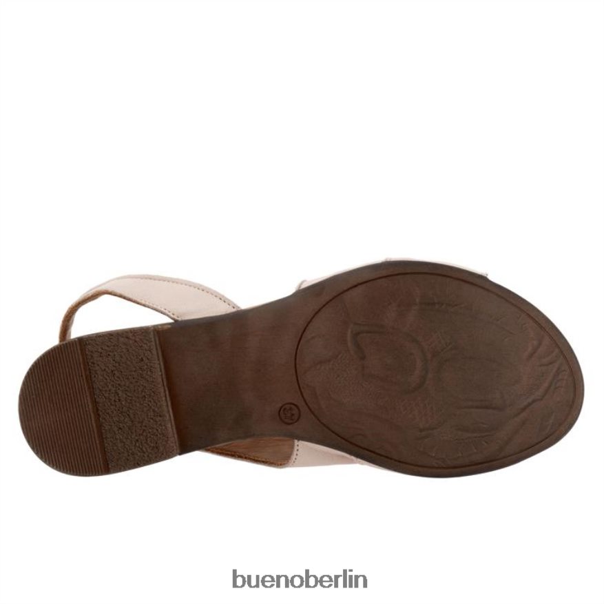 Bueno Footwear Bräunen L08J105 Wohnungen hellgrau Frauen