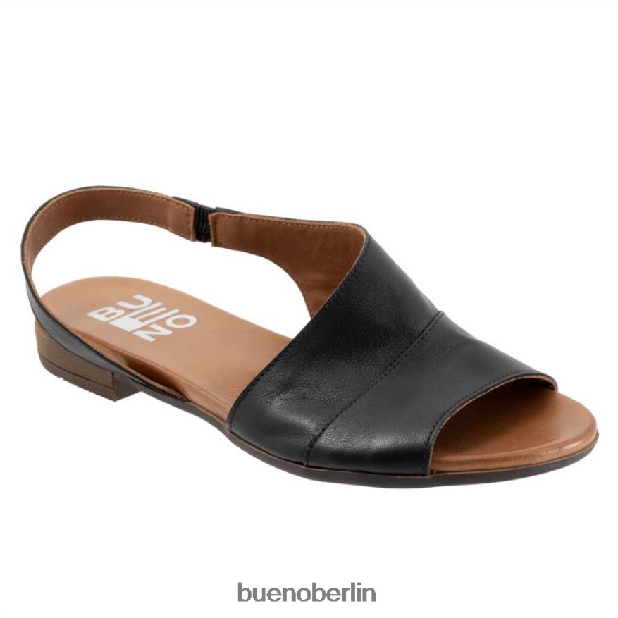 Bueno Footwear Bräunen L08J106 Wohnungen Schwarz Frauen