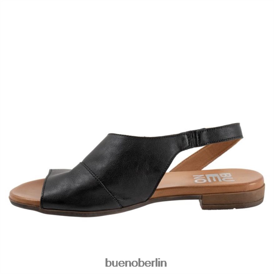 Bueno Footwear Bräunen L08J106 Wohnungen Schwarz Frauen