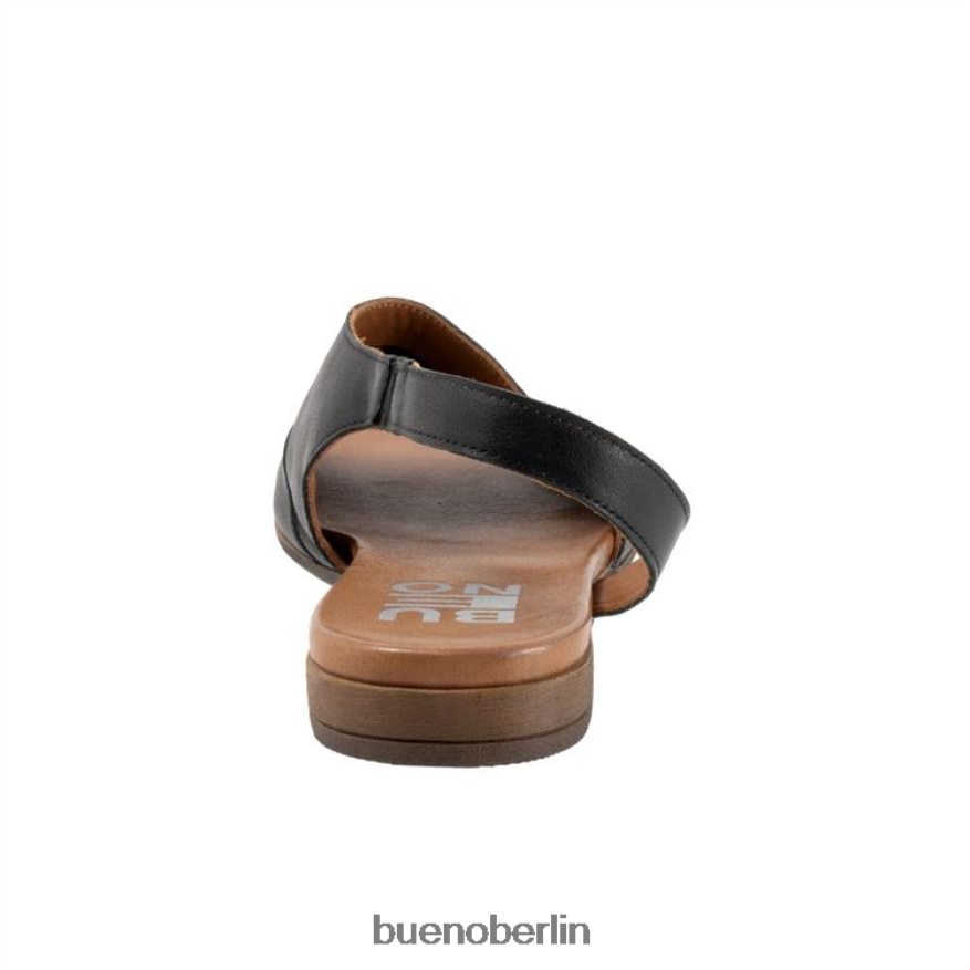 Bueno Footwear Bräunen L08J106 Wohnungen Schwarz Frauen