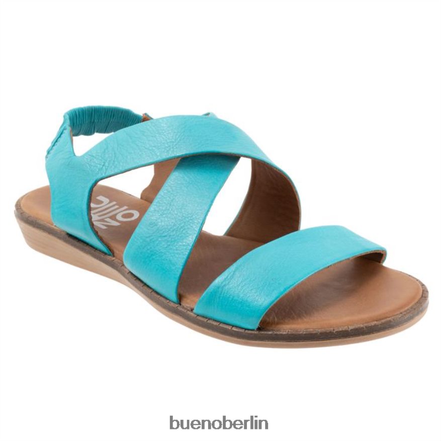 Bueno Footwear Dämmerung L08J119 Wohnungen Türkis Frauen