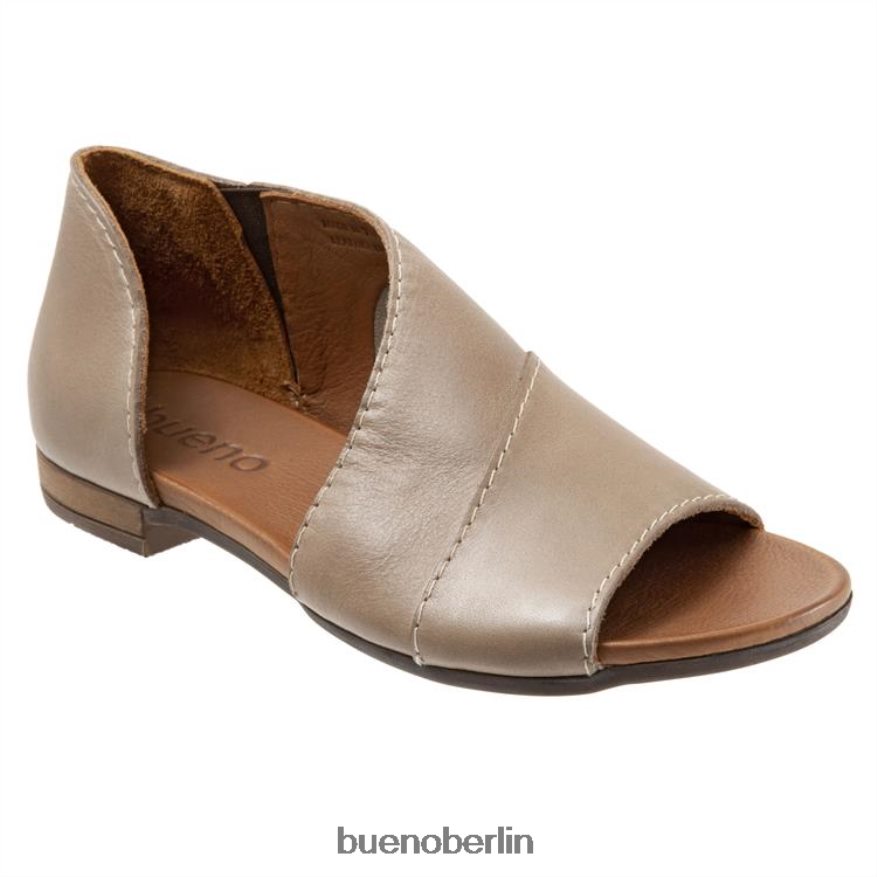 Bueno Footwear Gerber L08J244 Wohnungen hellgrau Frauen