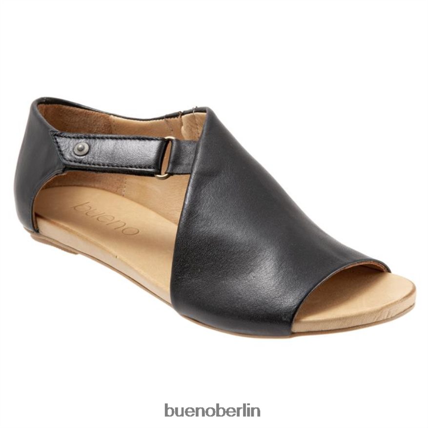 Bueno Footwear Grünkohl L08J155 Wohnungen Schwarz Frauen