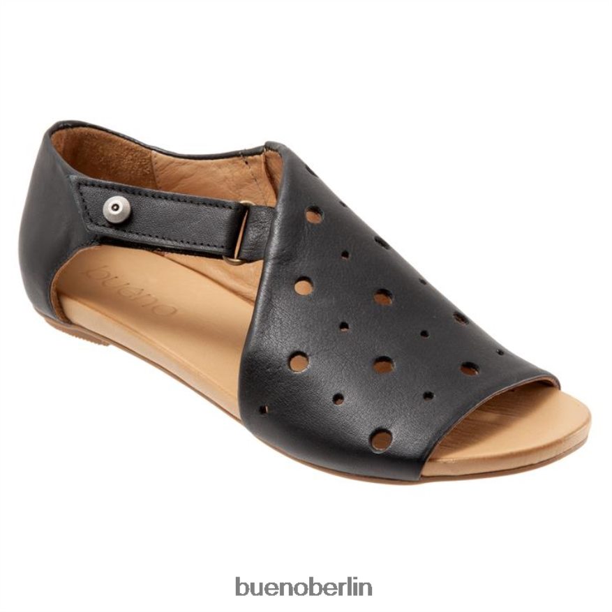 Bueno Footwear Kirra L08J153 Wohnungen Schwarz Frauen