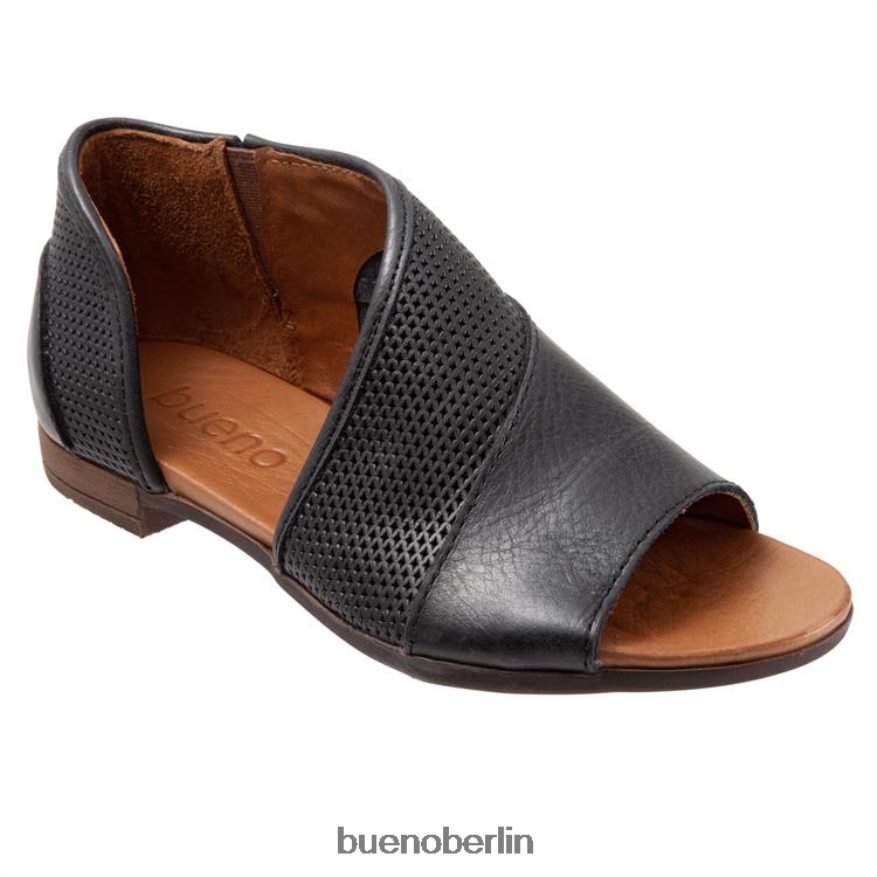 Bueno Footwear Tahiti L08J196 Wohnungen Schwarz Frauen