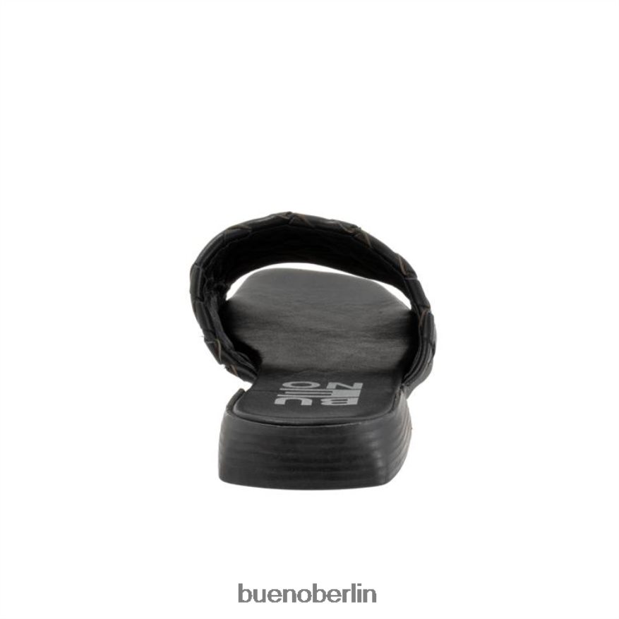 Bueno Footwear Tessa L08J103 Wohnungen Schwarz Frauen