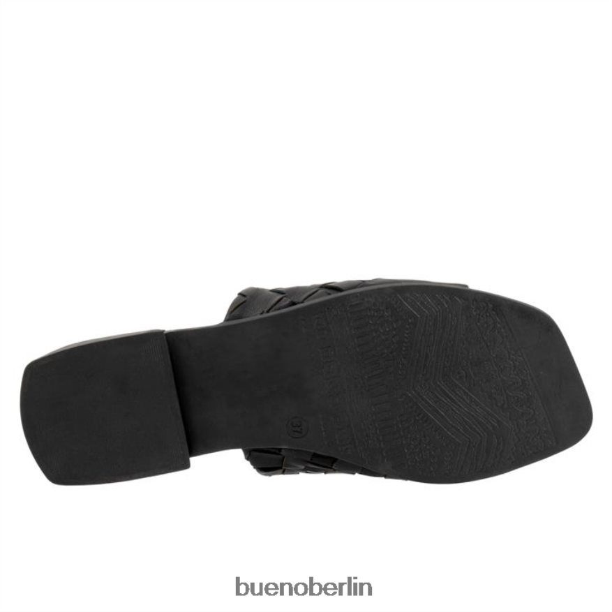 Bueno Footwear Tessa L08J103 Wohnungen Schwarz Frauen