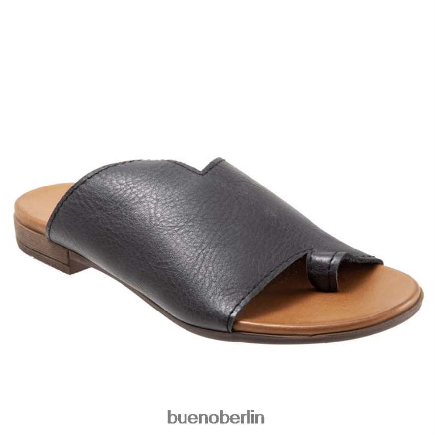 Bueno Footwear Tulla L08J174 Wohnungen schwarzbraun Frauen