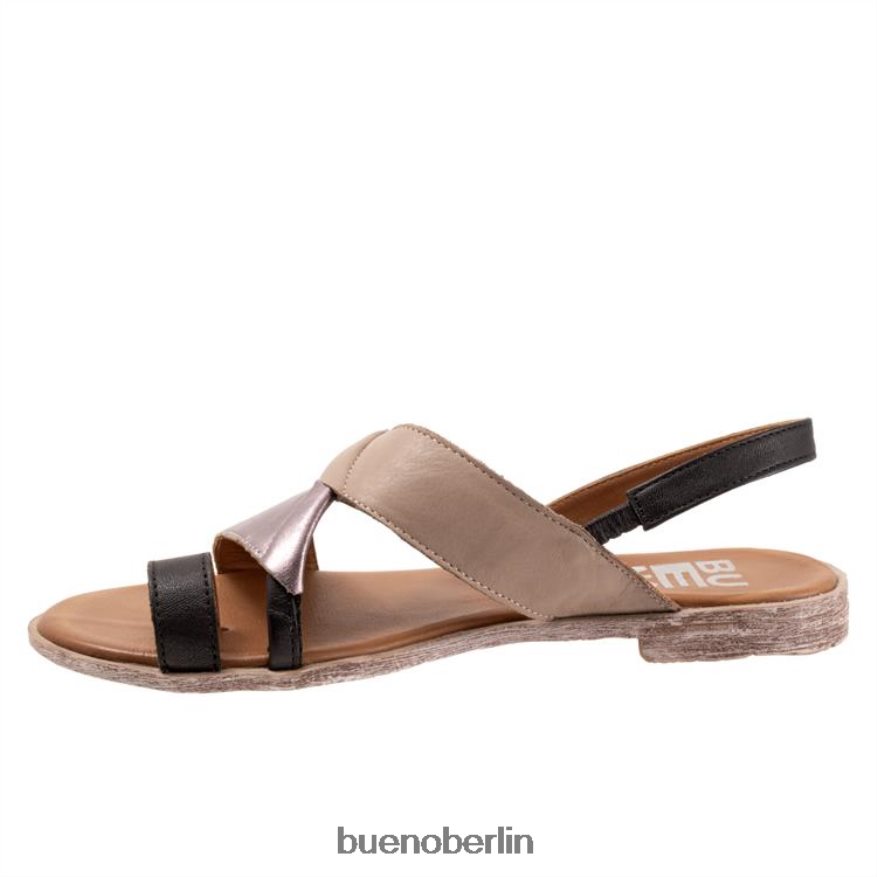Bueno Footwear Yuki L08J108 Wohnungen schwarz-multi Frauen