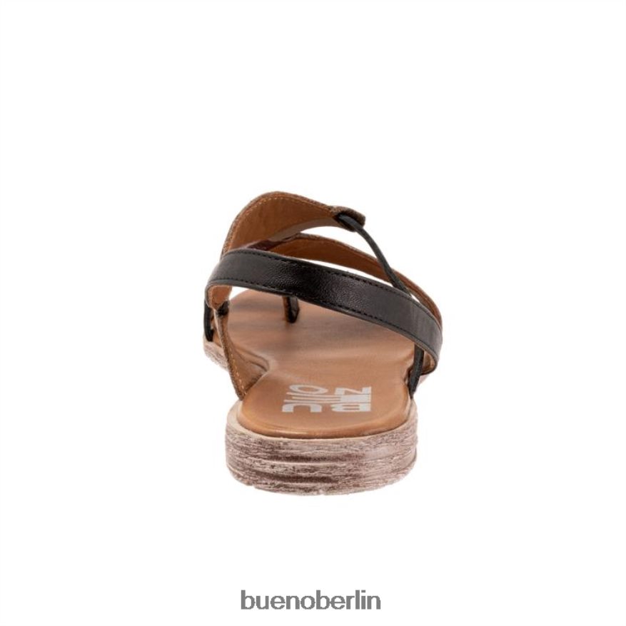 Bueno Footwear Yuki L08J108 Wohnungen schwarz-multi Frauen