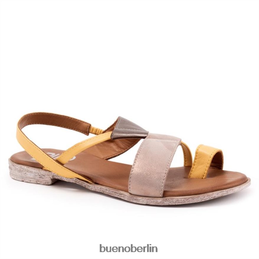 Bueno Footwear Yuki L08J109 Wohnungen Senf multi Frauen