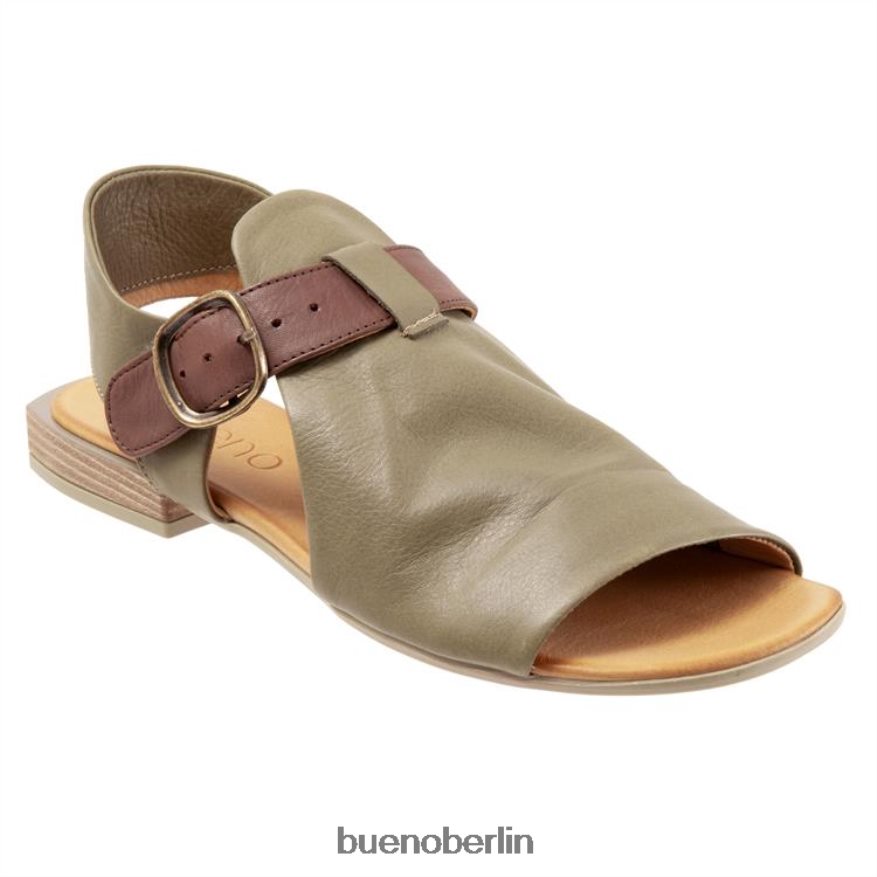 Bueno Footwear ava L08J224 Wohnungen Salbei Frauen